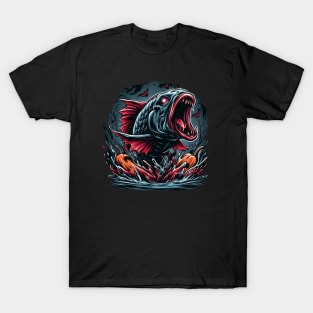 Halloween undead carp T-Shirt